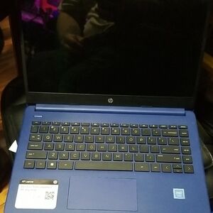 HP Vibrant Blue Laptop